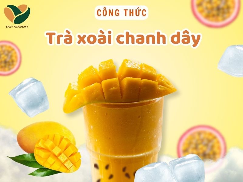 công thức Trà xoài chanh dây