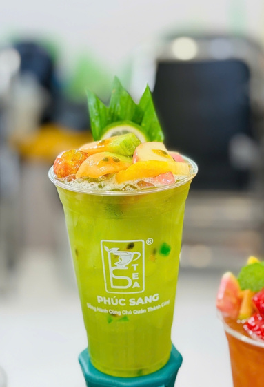 Thành phẩm từ những Học viên trong khóa học trà trái cây