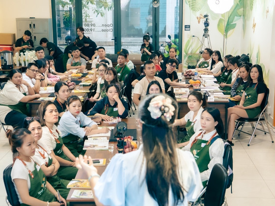 Hình ảnh thực tế tại lớp học ở Saly Academy