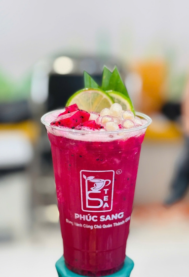 Thành phẩm từ những Học viên trong khóa học trà trái cây