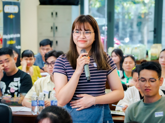 Ảnh lớp học pha chế và kinh doanh thực chiến