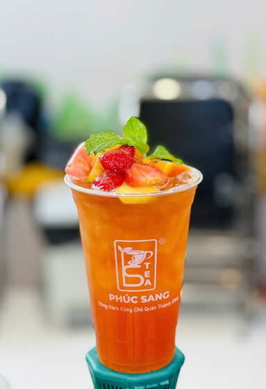Thành phẩm từ những Học viên trong khóa học trà trái cây