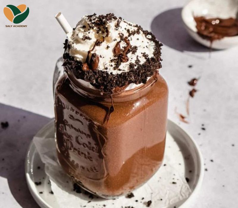 Công thức pha chế Chocolate milkshake vị siêu cuốn