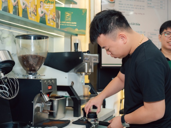 học pha chế mở quán cafe