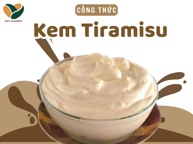 Cách làm kem tiramisu (kem nâu) chuẩn vị, dễ làm