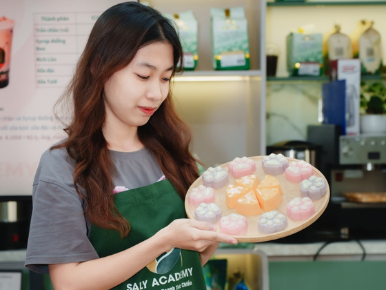 Hình ảnh thực tế tại lớp học ở Saly Academy