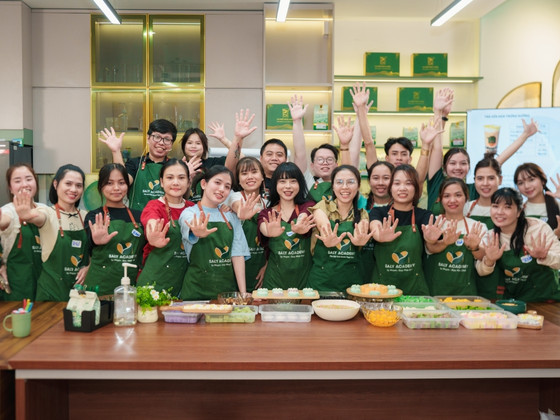 Hình ảnh lớp học pha chế tổng hợp tại Saly Academy