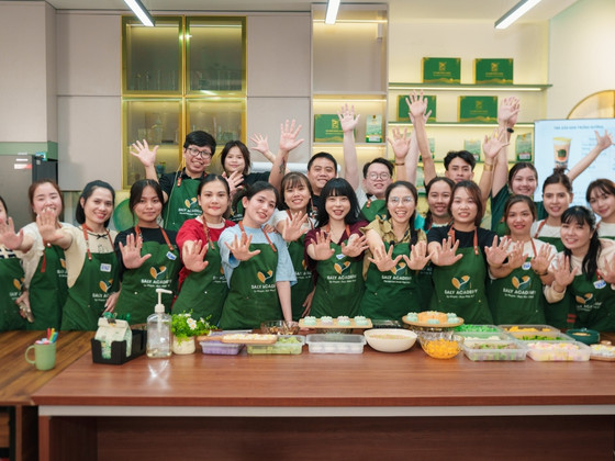 Hình ảnh thực tế tại lớp học ở Saly Academy