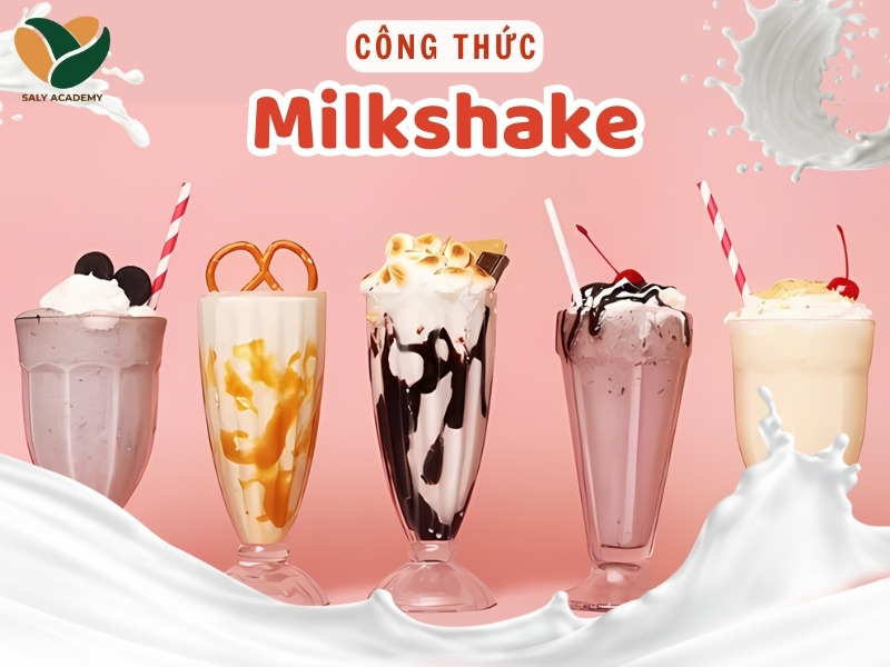 3 Công thức làm milkshake ngon khó cưỡng