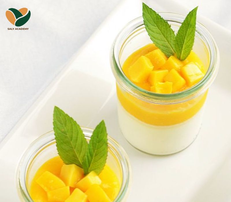 Cách làm Panna Cotta xoài thơm ngon