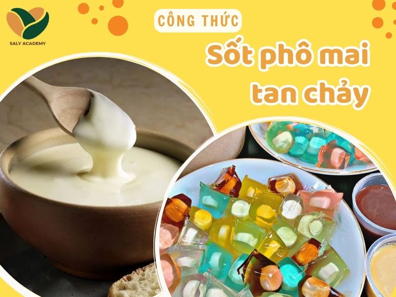 5 cách làm sốt phô mai tan chảy đơn giản, béo ngậy