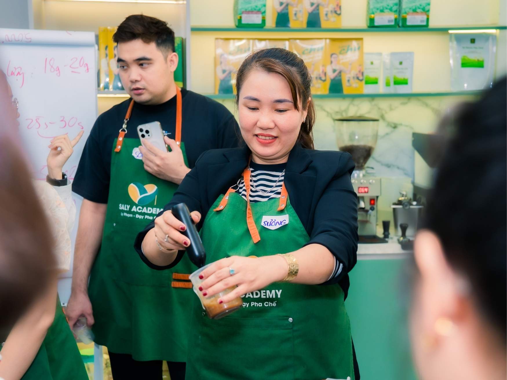 Học viên trong khóa học