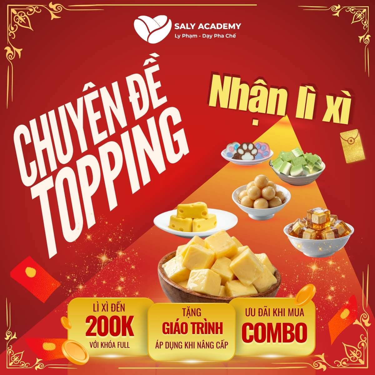 Ưu đãi chuyên đề Topping Online tại SaLy Academy