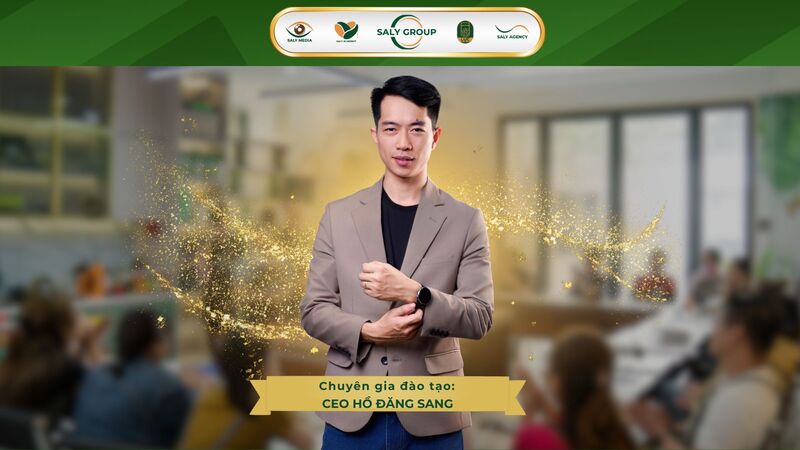 Giảng viên Hồ Đăng Sang - Khóa học MAP Kinh Doanh F&B tại Saly Academy