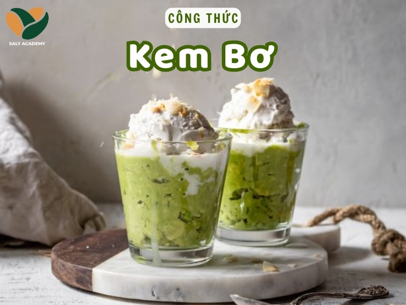 Tổng hợp 5 cách làm kem bơ thơm ngon béo ngậy