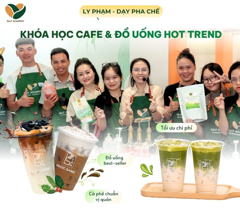 Khóa học cafe & đồ uống hottrend