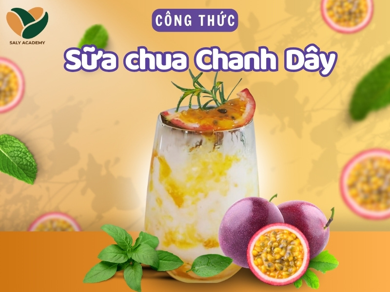 Cách làm sữa chua chanh dây (chanh leo) thơm ngon, dẻo mịn