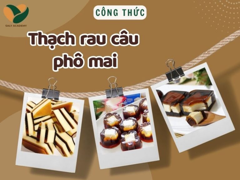 3 cách làm thạch rau câu phô mai - topping hot trend trà sữa