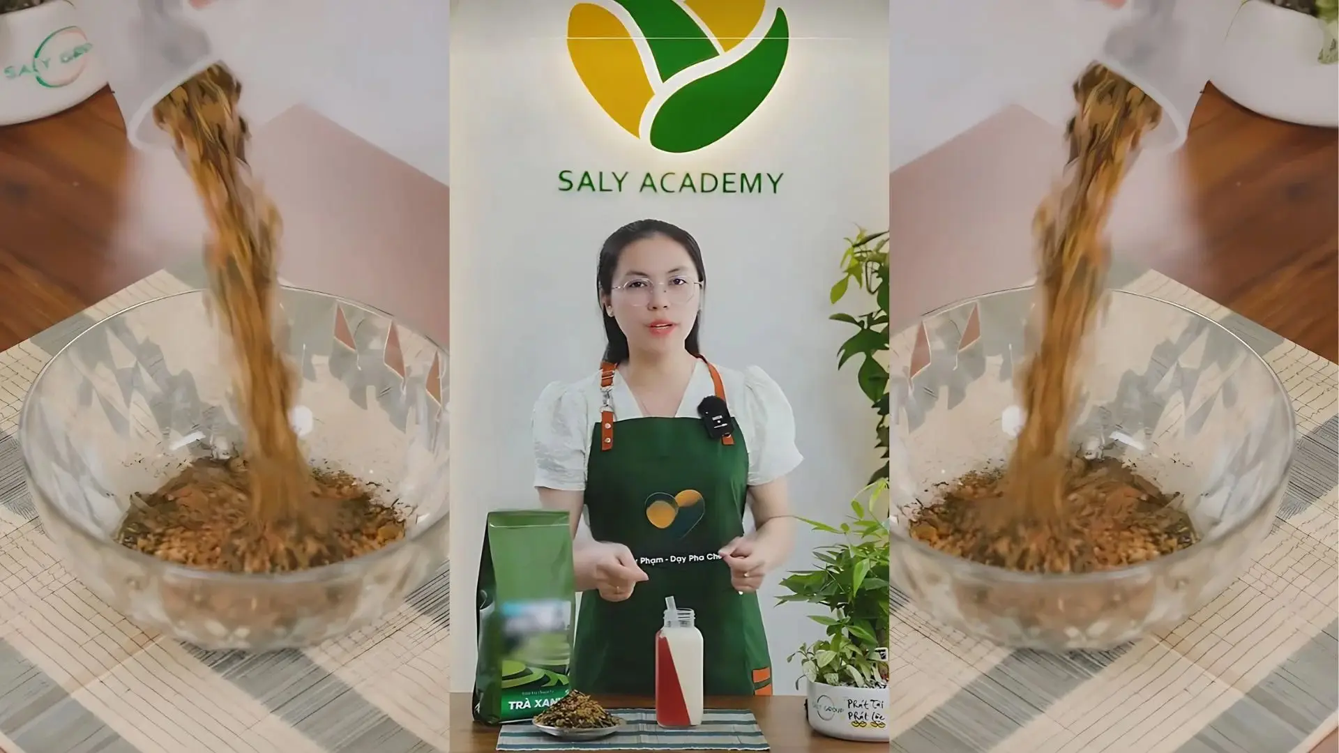 Trà Sữa Gạo Rang - Ly Phạm Dạy Pha Chế Saly Academy