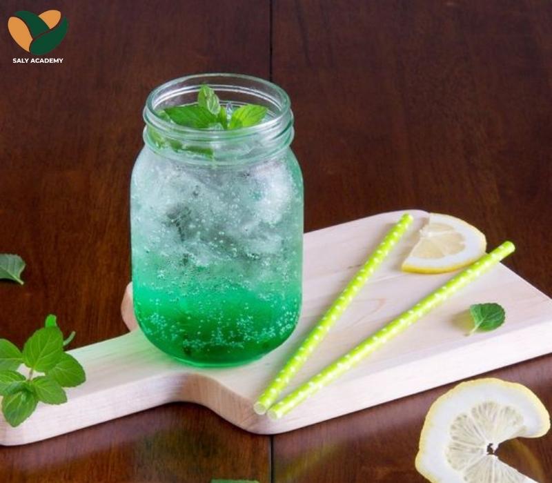 Cách pha soda bạc hà thanh mát và giải khát