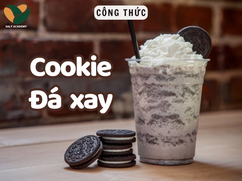 Cách làm cookie đá xay đơn giản với bánh oreo