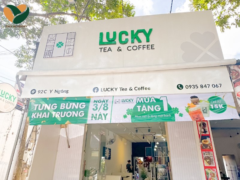 Hành trình từ đam mê pha chế đến Lucky Tea & Coffee của chị Trúc Phương