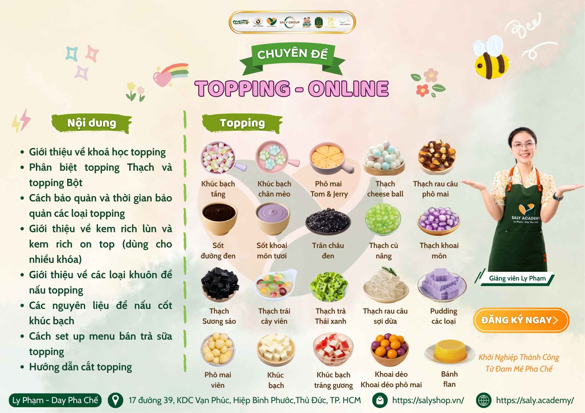 Khóa học Topping (Online)
