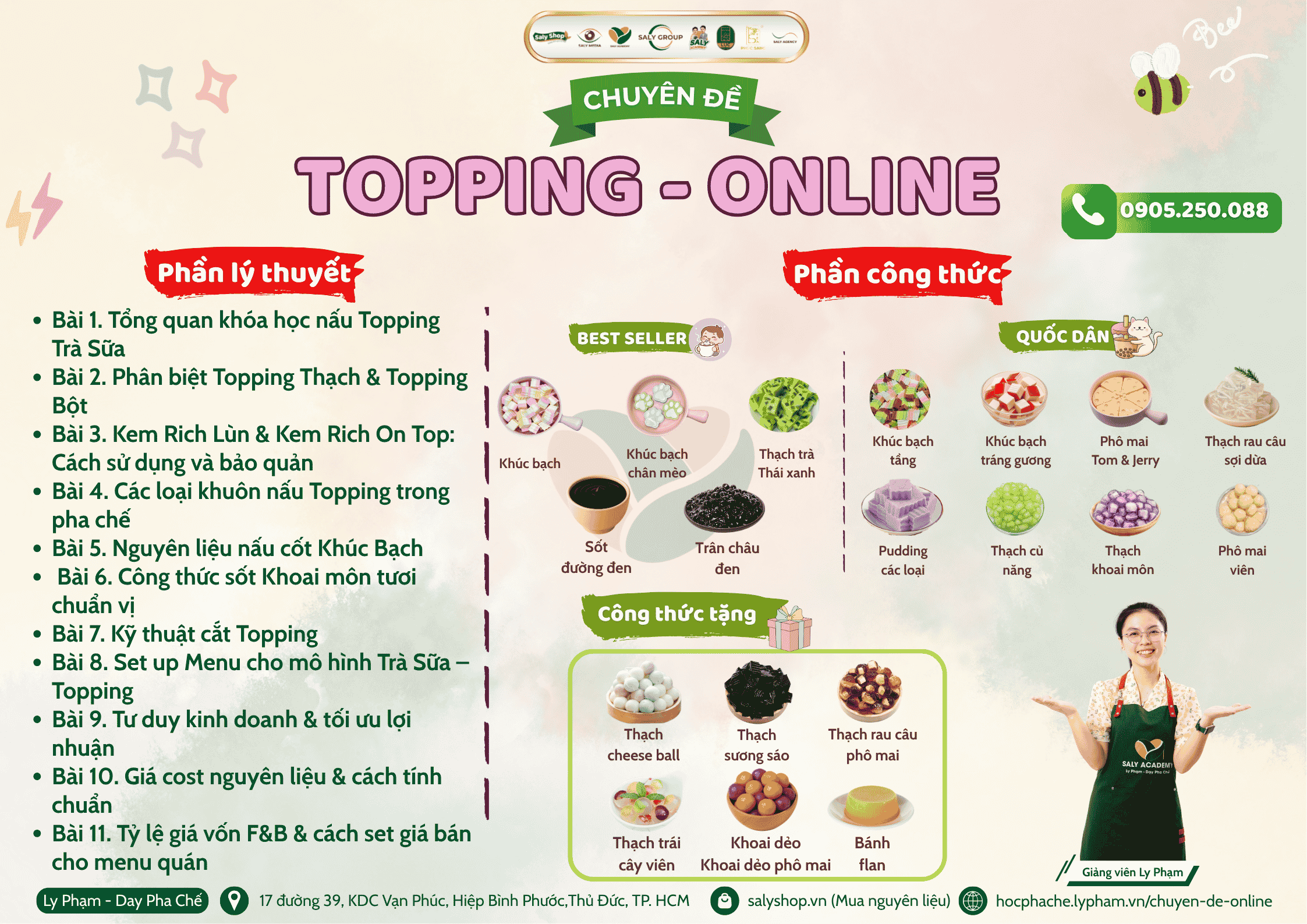 Thông tin khóa học Topping Online tại SaLy Academy
