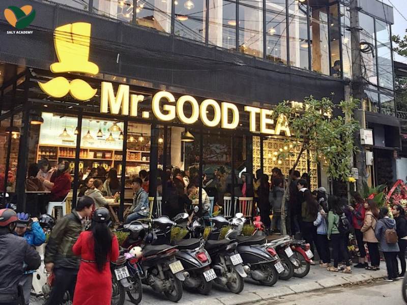 Mô hình nhượng quyền kinh doanh trà sữa Mr. Good Tea