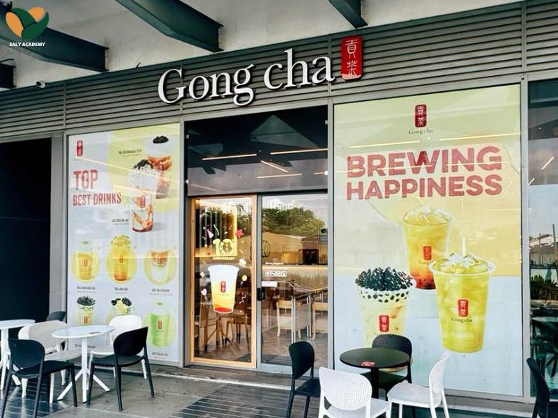 Mô hình nhượng quyền trà sữa Gong Cha