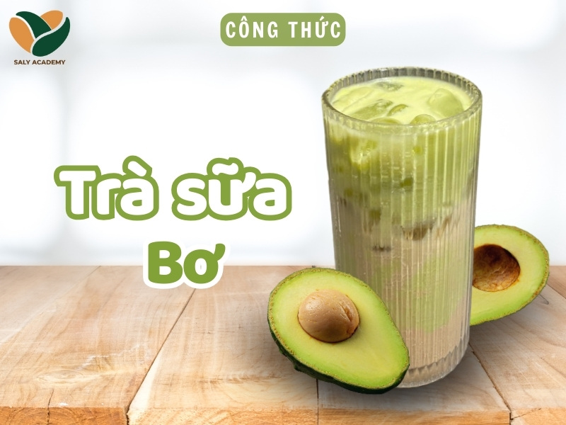 Công thức trà sữa bơ thơm ngon chuẩn vị