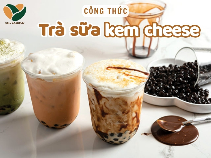 Cách làm trà sữa kem cheese béo ngậy, chuẩn vị quán