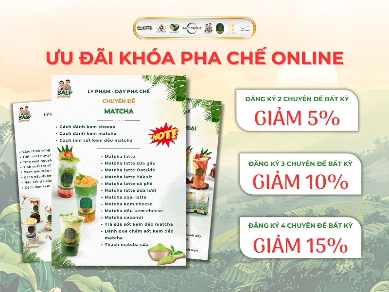 Ưu đãi hấp dẫn khóa học combo Online tại SaLy Academy
