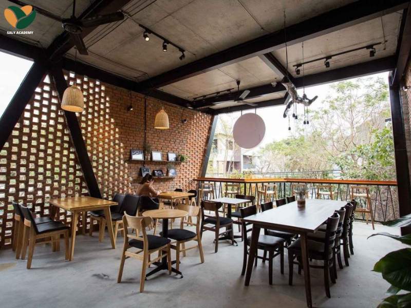 Mô hình quán cafe phong thủy