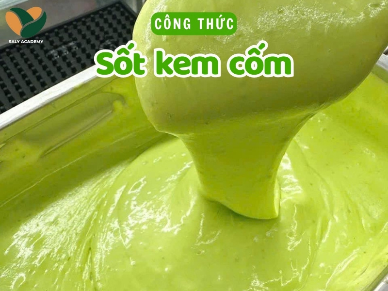 Hướng dẫn làm sốt kem cốm thơm ngon, cực dễ làm