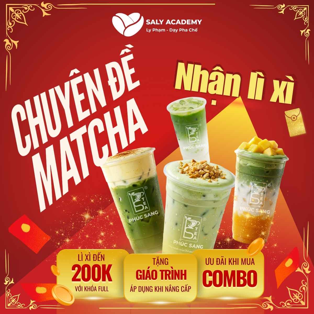 Khóa học Matcha Hottrend (Online) tại SaLy Academy