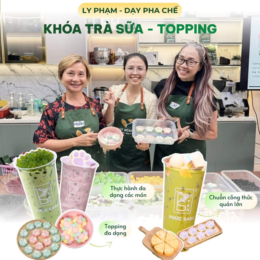 Đăng ký khóa học pha chế trà sữa tại Ly Phạm – Dạy Pha Chế để tự tin mở quán Đăng ký khóa học pha chế trà sữa tại Ly Phạm – Dạy Pha Chế để tự tin mở quán