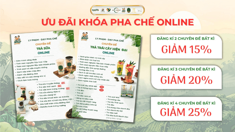 Các ưu đãi hấp dẫn khi mua khóa học Online