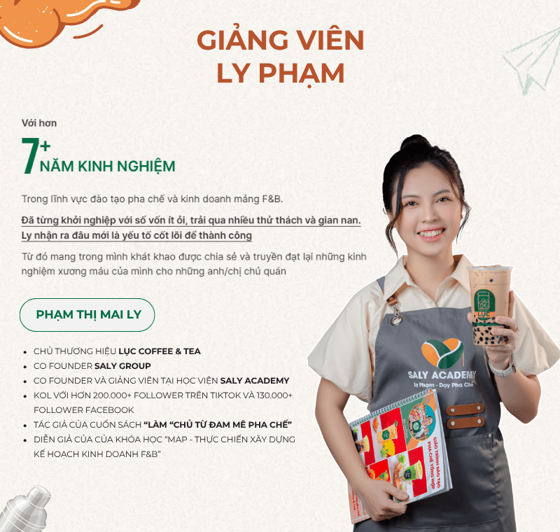 Giảng viên đào tạo Ly Phạm
