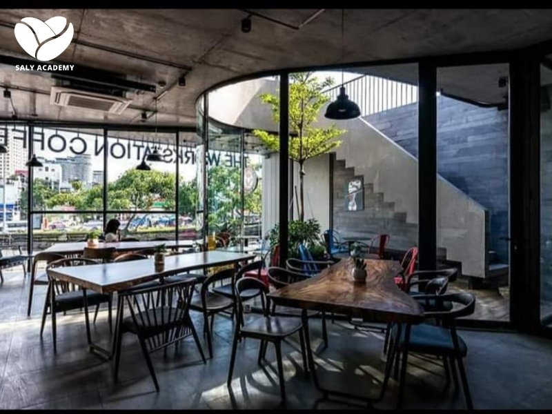 Quán cafe The Workshop Coffee kết hợp coworking hút freelancer với không gian làm việc chuyên nghiệp và cà phê chất lượng