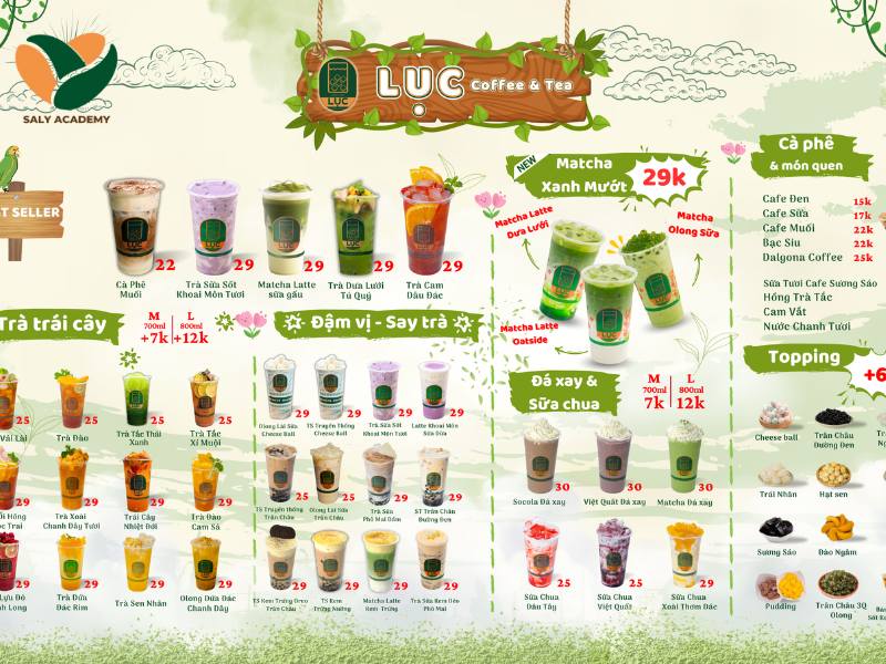 Xây dựng menu đồ uống chất lượng Xây dựng menu đồ uống chất lượng