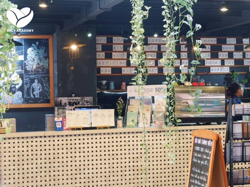 Nhã Nam Books & Coffee kết hợp hiệu sách lý tưởng cho người yêu đọc và thích không gian yên tĩnh