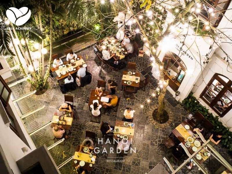 Quán cafe The Hanoi Garden mang đến trải nghiệm thư giãn giữa lòng đô thị nhộn nhịp