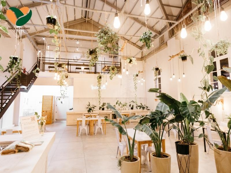 Chi phí thiết kế, sửa chữa mô hình quán cafe 200 triệu khoảng 40-60 triệu VNĐ