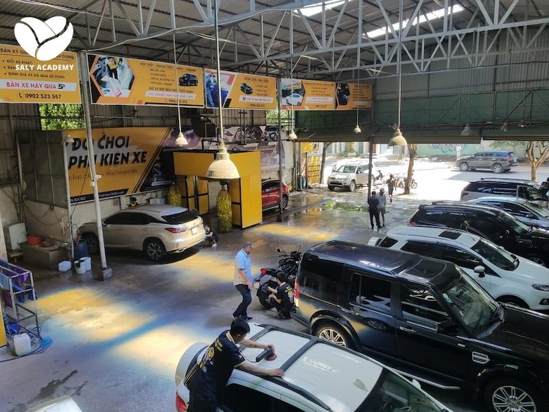Mô hình rửa xe kết hợp cafe giúp khách hàng tận dụng tốt quỹ thời gian hạn hẹp