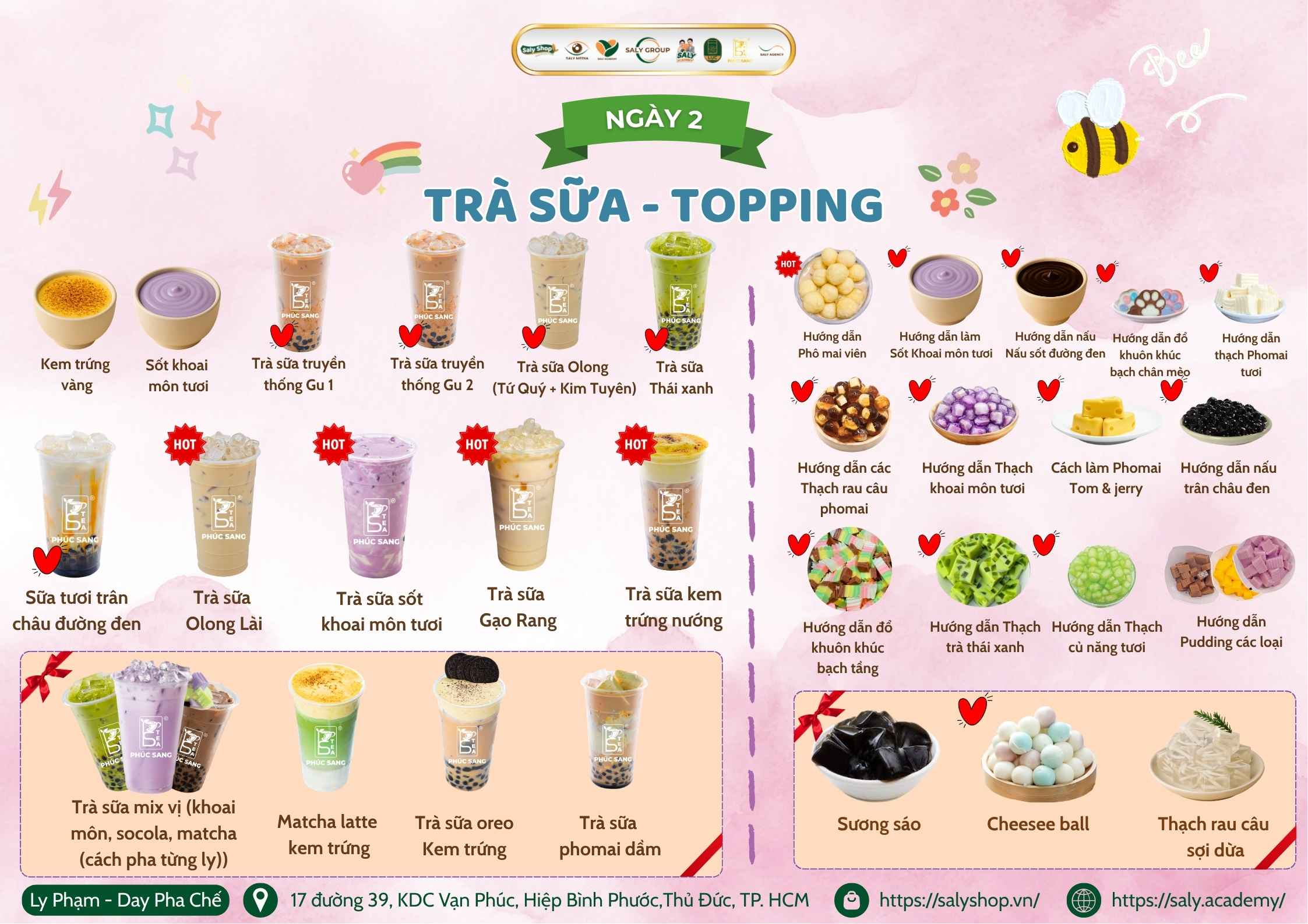 Khóa học pha chế Trà sữa - Topping tại Ly Phạm - Dạy Pha Chế
