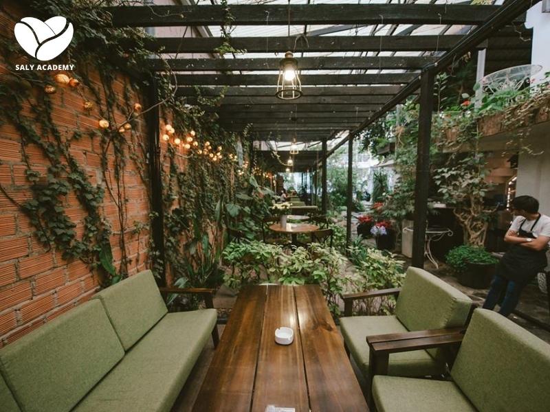 Phong cách cafe cây xanh Nhiệt đới Phong cách cafe cây xanh Nhiệt đới