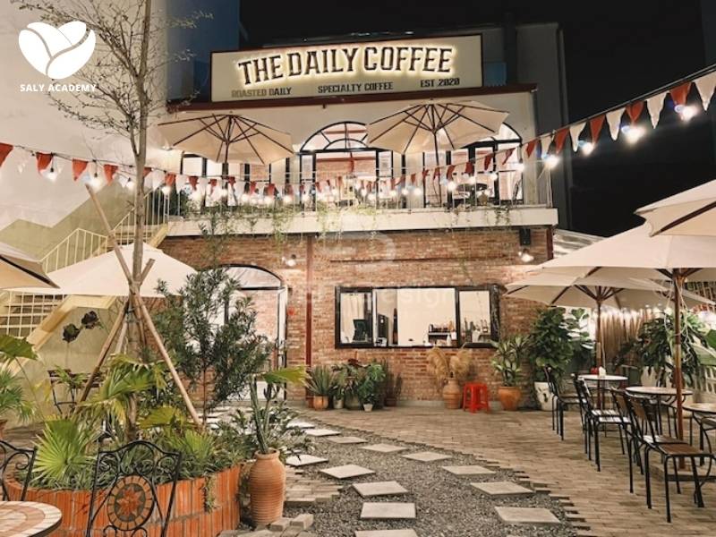 Mô hình cafe tầng trệt take away và tầng 2 chill rất phù hợp với mặt bằng nhỏ