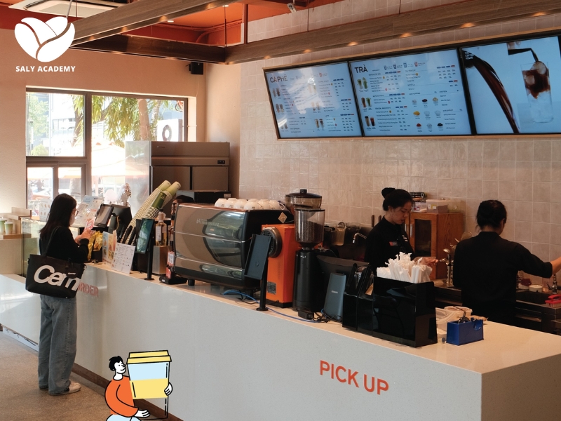 Bạn chuẩn bị các nguyên vật liệu cần thiết để vận hành trơn tru quán cafe