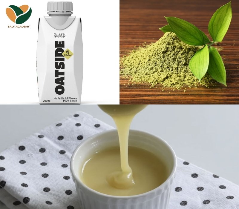 Nguyên liệu làm matcha cold whisk